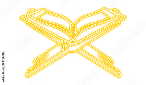 Islamic Holy Book Icon for Ramadhan Blessings and Spirituality
