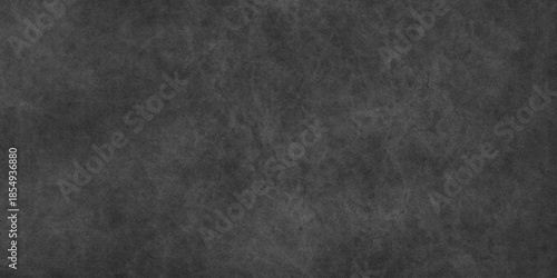 Dark black old wall paper grunge background. black blackboard and chalkboard texture. Dark black concrete wall texture element vintage grunge charcoal paint rough, distress backdrop background.