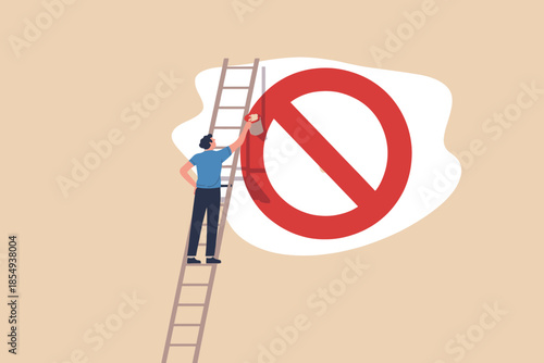 Attempt to climb blocked by restriction