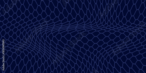 Curved net pattern. Seamless design for sportswear or equipment like soccer goals, volleyball nets, basketball hoops, hockey nets, modern