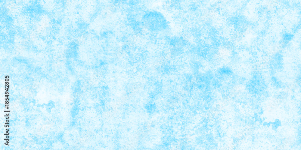 Obraz premium Abstract light blue grunge paint wall texture background, resembling frosty ice or watercolor marble. frosted, icy appearance with scattered speckled details and smooth blended tones. scratch wall.