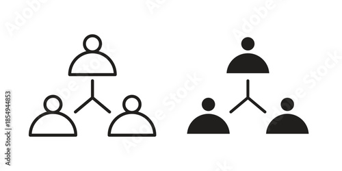 Third party icons or logo design isolated sign symbol vector illustration - high quality line style vector