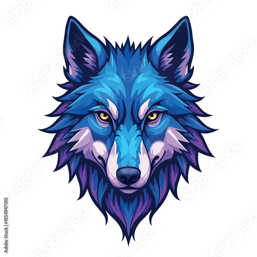 wolf, vector, animal, head, tattoo, illustration, wild, cartoon, wildlife, mascot, art, symbol, beast, nature, predator