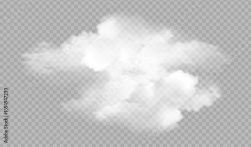 Realistic Ground Fog Overlay with Soft Diffusion PNG overlay