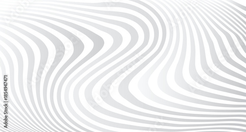 Abstract background of wavy lines in gray colors