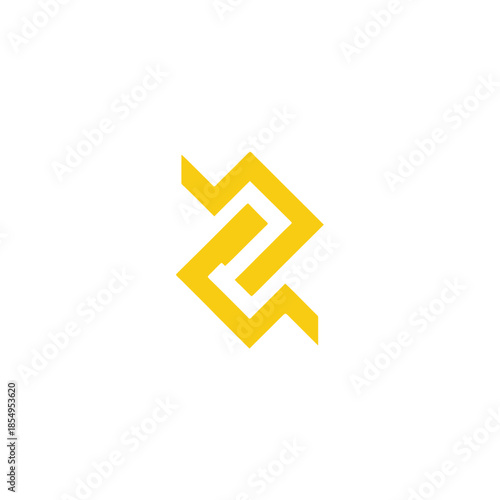 Abstract Log Illustration Featuring Geometric Shapes and Minimal Design Elements