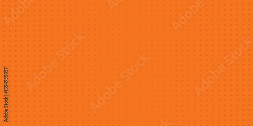 Dots halftone orange color pattern gradient texture with technology digital background. Dots pop art comics with summer background. modern orange dotted