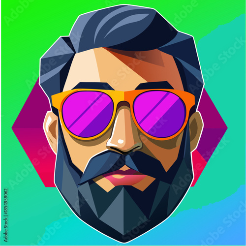 Dynamic vector illustration showcasing a group of runners sprinting forward with motion blur effects, representing competition, speed, and athletic achievement