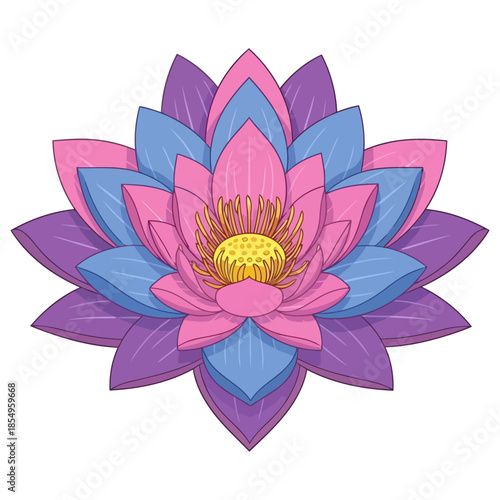 Minimalist black vector illustration of a smiling devil face with horns, pointy ears, and a sinister grin, isolated on a clean white backdrop for halloween or gothic