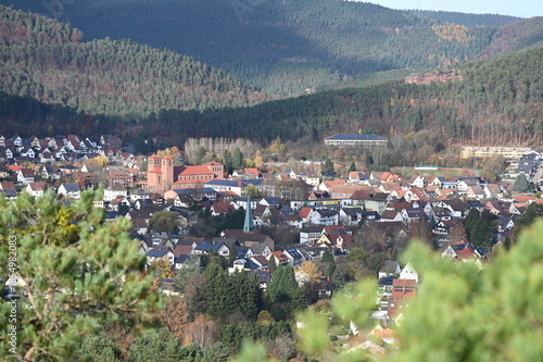 Hauenstein, vom Lanzenfahrter Felsen gesehen