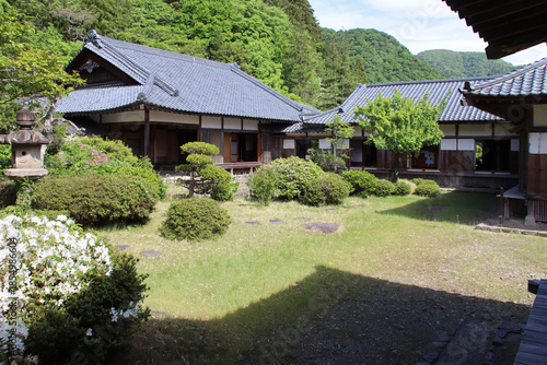 samurai's residence (aizu bukeyashiki) in aizuwakamatsu in japan 