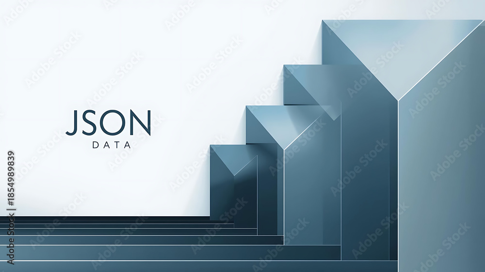 Fototapeta premium JSON Parsing and Payload Visualization Showcasing Structured Data Exchange, API Request-Response Flow, and Real-Time Data Interpretation in Modern Software Systems