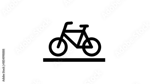 bicycle icon vector illustration