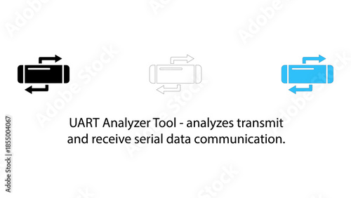Uart analyzer tool for serial data communication analysis