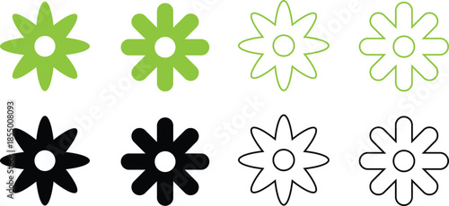 Flower Icons Set