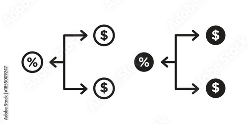 Commission icons for web developers and designers,