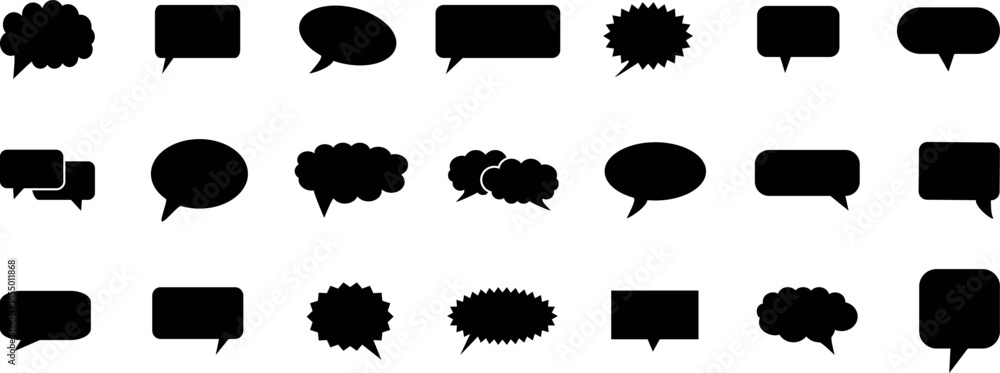Quadro su tela speech babble
