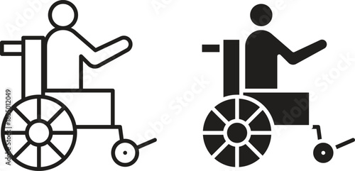 Disabled icons for web developers and designers,