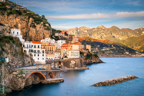 Atrani, Italy along the Amalfi Coast