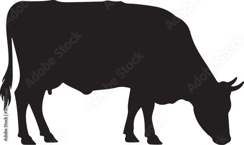 Cow silhouette Vector