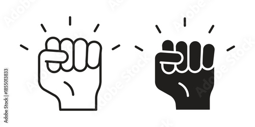 Empowerment icons for web developers and designers,