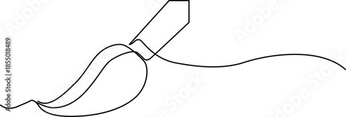 Illustrated surgical clamp Vector