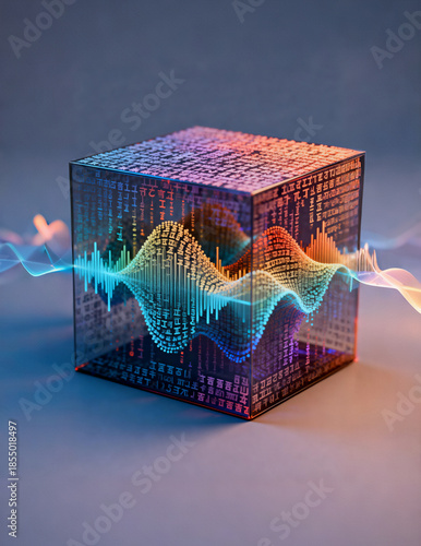 3d rendered illustration of a dna