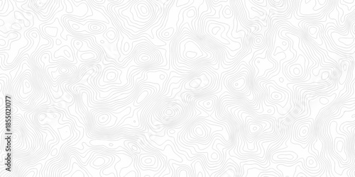 Minimal seamless area vector topo paper lines Topographic contour lines grid map pattern design. Geographic mountain relief. Contour maps. Topo contour paper map design.