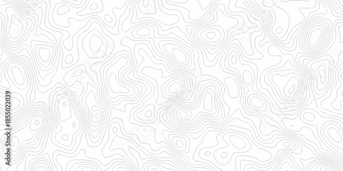 Minimal seamless area vector topo paper lines Topographic contour lines grid map pattern design. Geographic mountain relief. Contour maps. Topo contour paper map design.