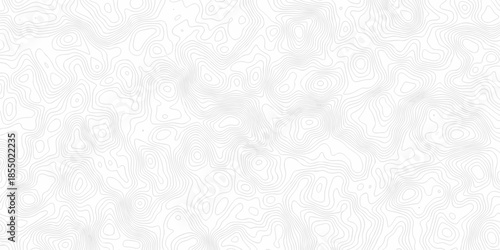 Minimal seamless area vector topo paper lines Topographic contour lines grid map pattern design. Geographic mountain relief. Contour maps. Topo contour paper map design.