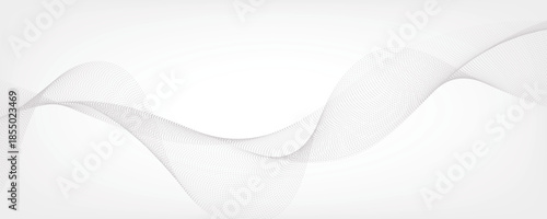 abstract wavy lines on white background