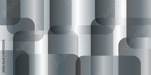 Abstract cube vector element modern overlay diamond triangle. paper white and gray gradient technology pattern web corporate brochure layer space texture background.