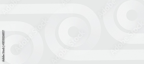 Abstract glowing lines on grey background. Geometric stripe line art design. Modern grey lines pattern. Background with Wave Rainbow Ribbons