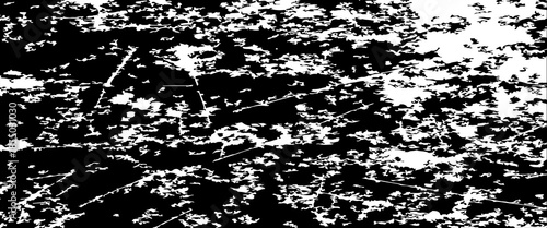 Grunge Dust and Scratch Texture in Black and White Dirty Style Vector Illustration for Distressed Background and Design Use.