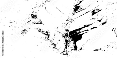 Grunge old wall cracked concrete damage sketch antique distressed. surface grunge urban rusty wall texture. dirty splat black spot and white background.