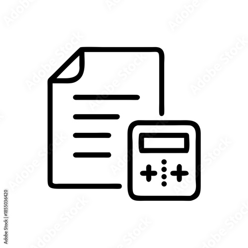 invoice calculation icon