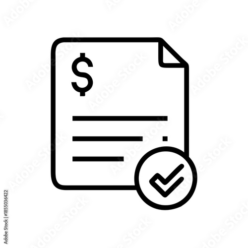 invoice approval icon