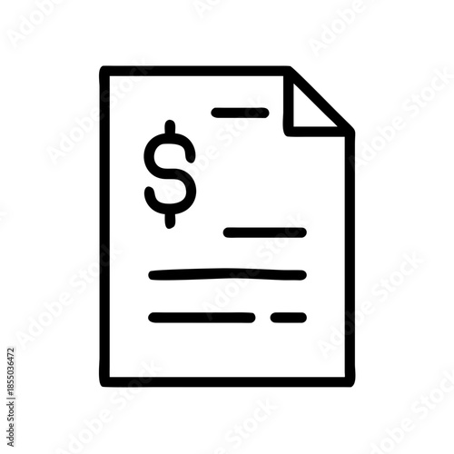 invoice report icon