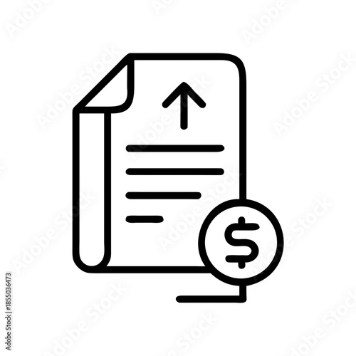 invoice upload icon