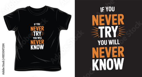 if you never try graphic victor art t-shirt design print template