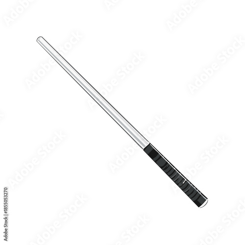 Futuristic Silver Sword, Fantasy Weapon, Battle Prop, Saber, Gray Blade, Knight's Armory, Metallic Hilt