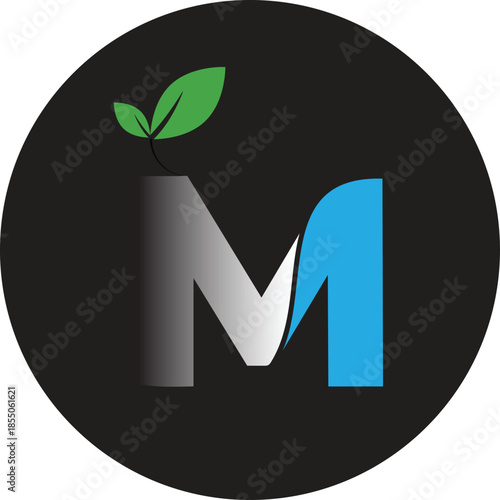 Vector logo design featuring a green leaf icon as an eco friendly check mark symbol for an approved business web button and ecology concept illustration