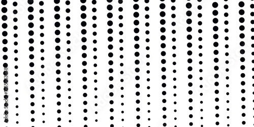 Halftone gradient pattern. Abstract halftone dots background. Monochrome dots pattern. Grunge texture. Dot pattern seamless background. Polka dot pattern template Monochrome dotted texture  circle .