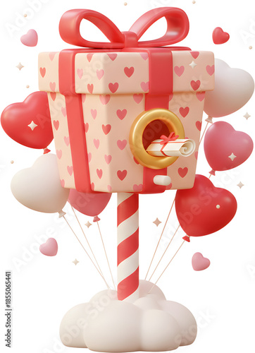 Valentine Post Box