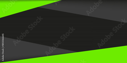 Abstract green and silver curves with golden lines on dark steel mesh background. with free space for design. modern technology innovation concept background