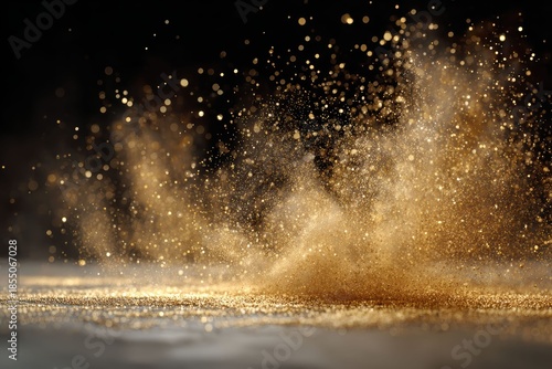 Wallpaper Mural Golden sand and sparkles glowing softly, representing beauty, creativity, and luxury texture for premium design concepts. Torontodigital.ca