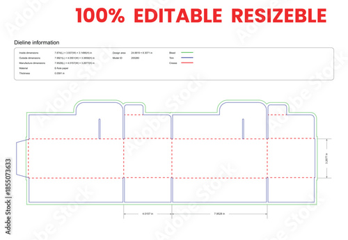 cartons lock inserts dieline template box dieline die lines packaging custom dieline  box cardboard box dieline pizza box dieline printable product packaging layout,