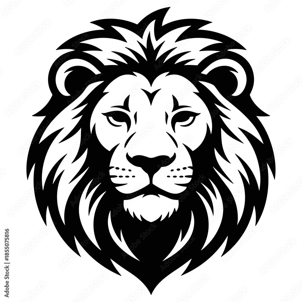 Obraz premium Lion Logo Set. Premium Design Collection. Vector Illustration