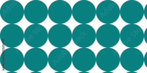simple teal circle pattern art for banner poster background.
