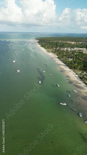 Praia de Cordeiros vista de cima